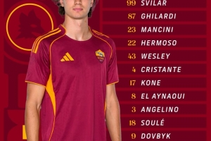 华体会官网-友谊赛埃弗顿vs罗马首发：苏莱搭档多夫比克，霍尔、巴里出战