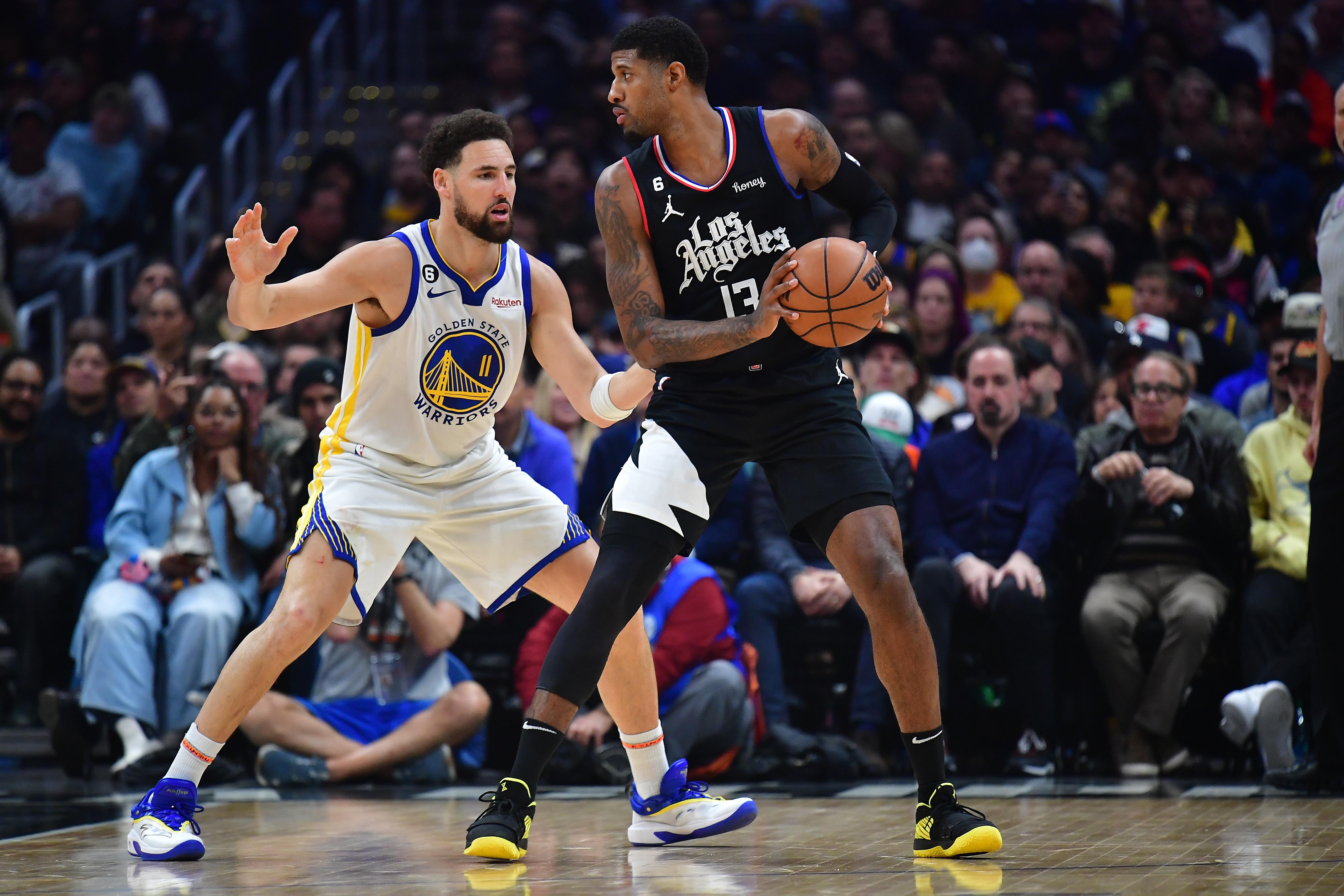 华体会官网-贝弗利：乔治换克莱勇士能拿更多冠军 追梦踢裆禁赛时前者更有用