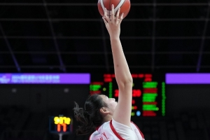 女篮亚洲杯中国女篮数据：张子宇最新身高为2米26